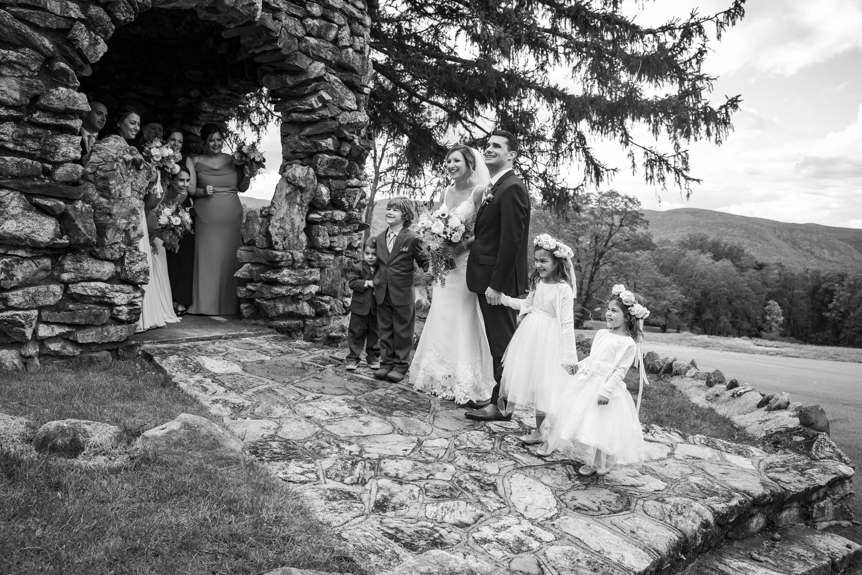 Hudson Valley Fall wedding at The Garrison 